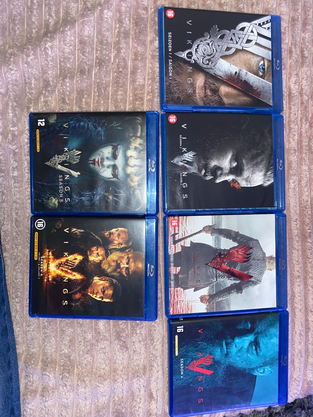 Coffret Int&eacute;grale Viking BluRay DVD et blu-ray