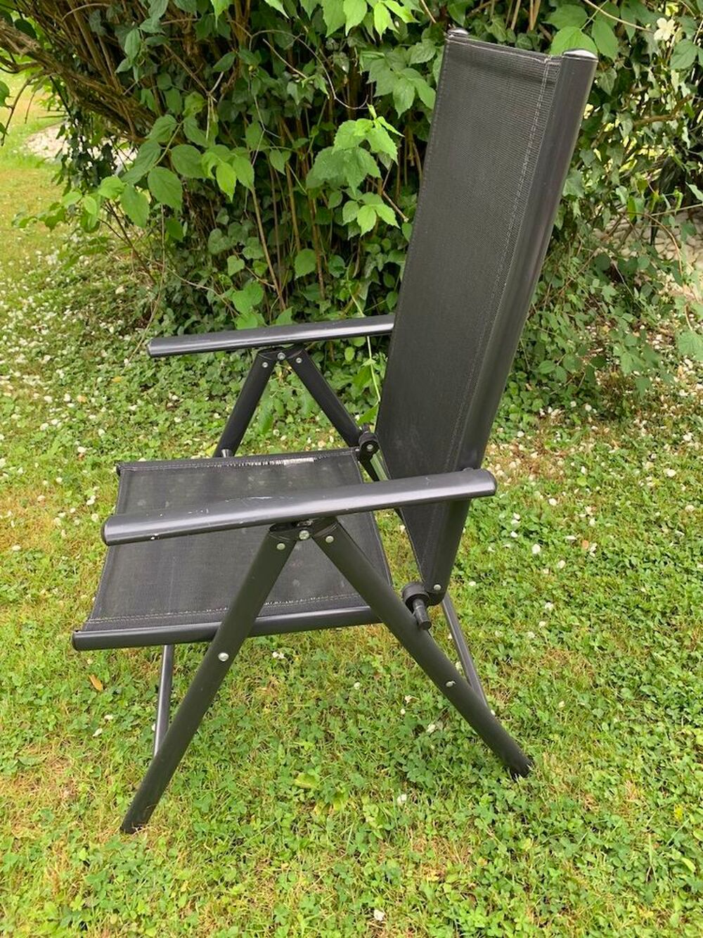 2 Fauteuils chaises de jardin avec accoudoirs Jardin