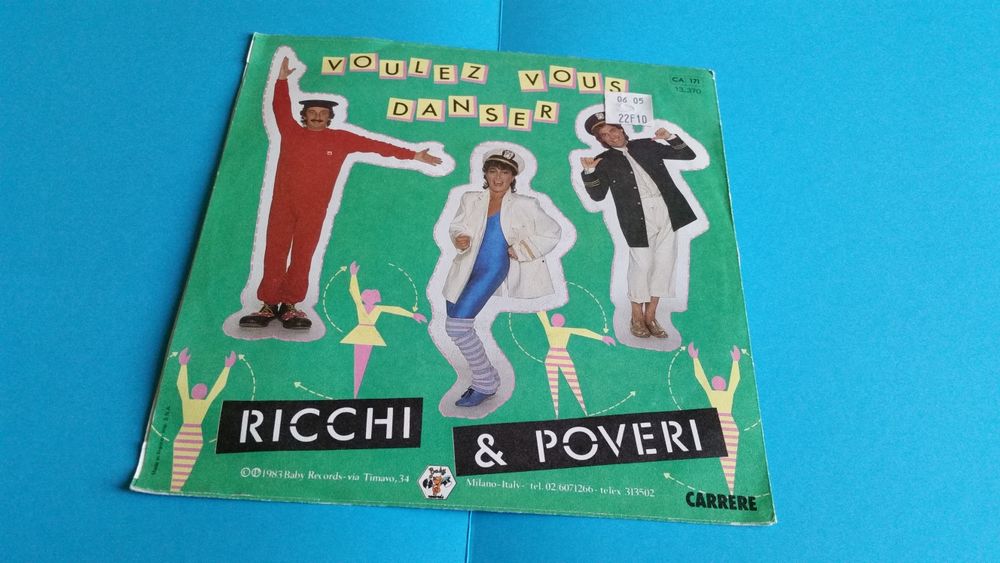 RICCHI ET POVERI CD et vinyles
