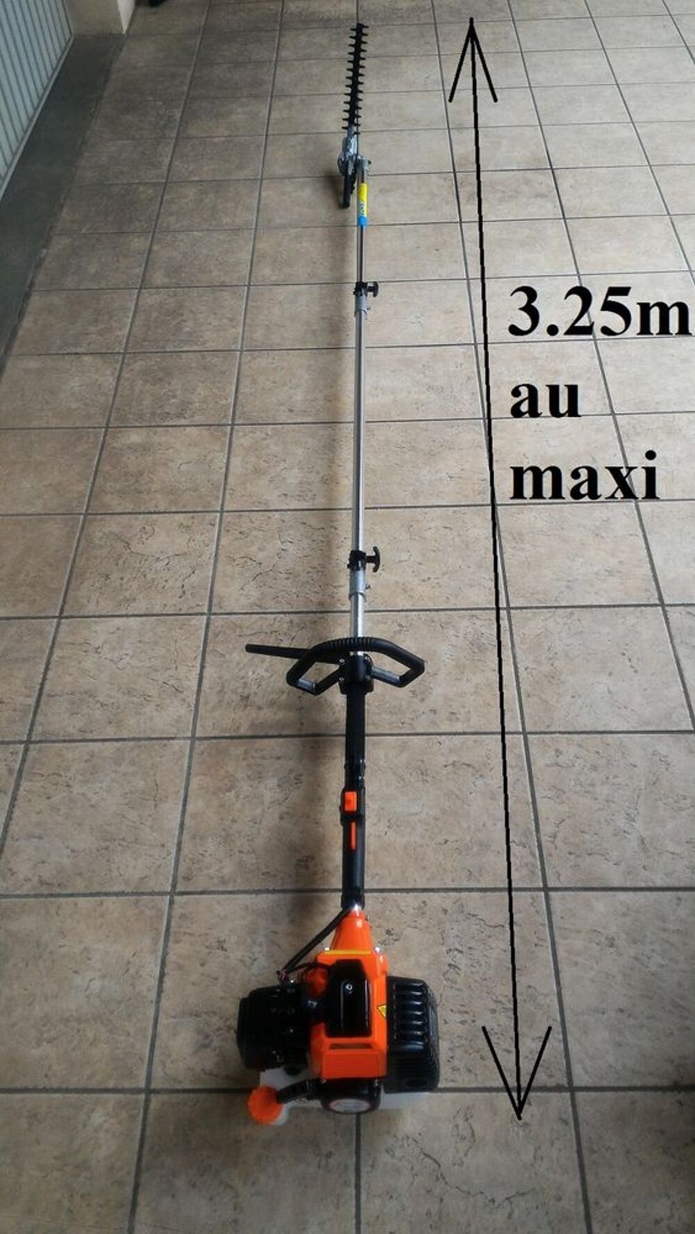 Taille-haies sur perche thermique 52cm&sup3; Jardin