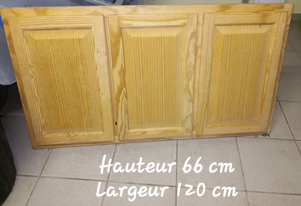 Fa&ccedil;ade de porte en pin massif Bricolage