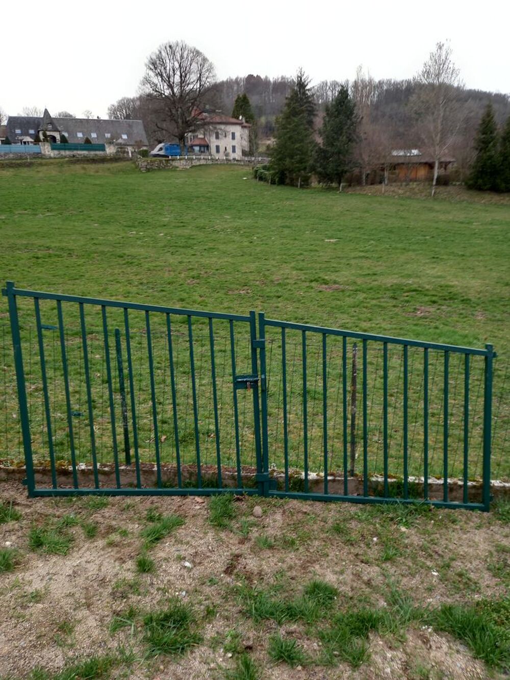 portail fer , largeur 2 battant 3m Bricolage