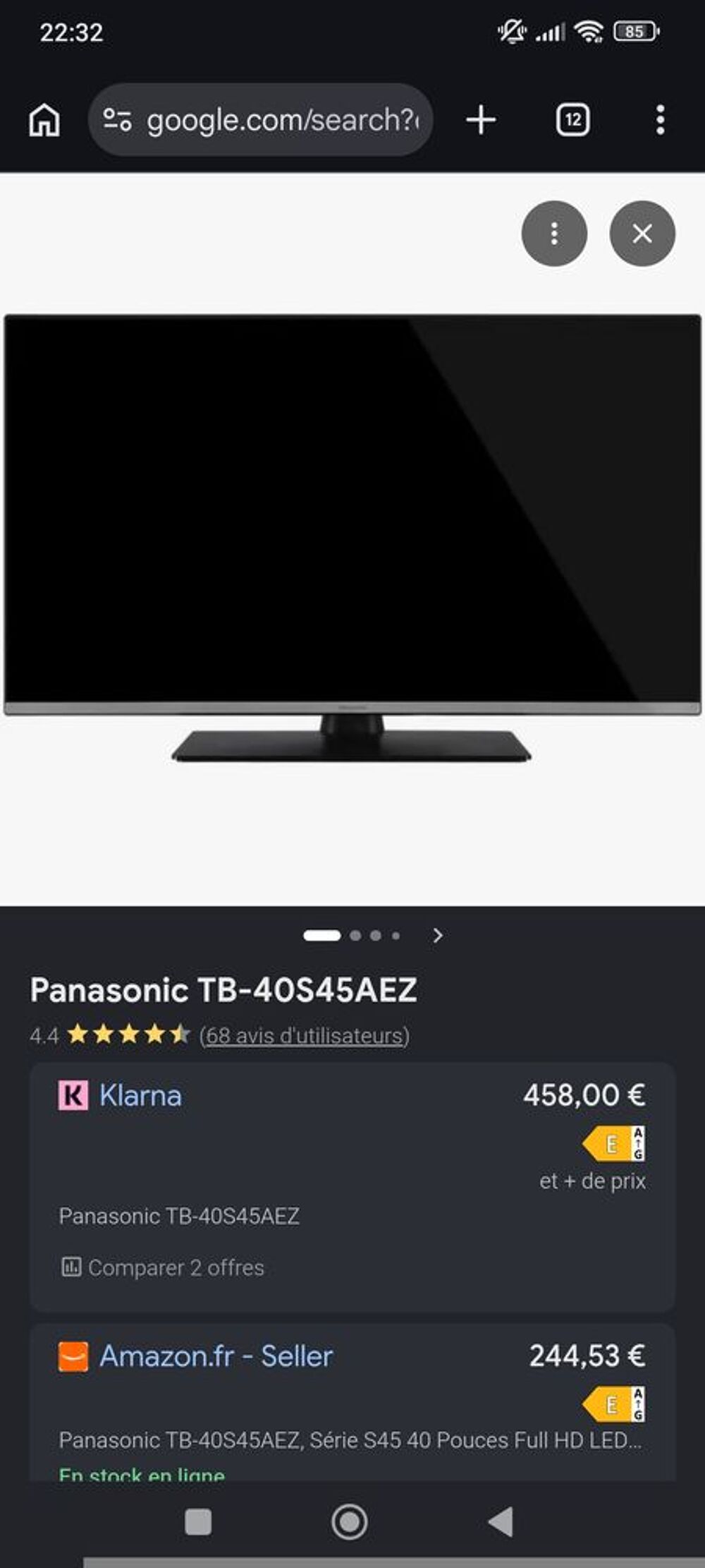 TV LED PANASONIC Photos/Video/TV