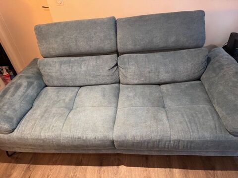 canap� bleu ( cuir center) 1000 Saint-�tienne (42)