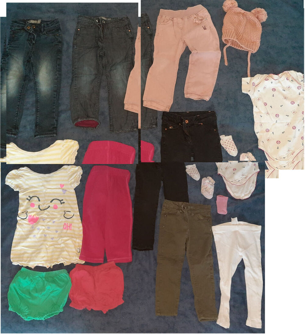 Lot de v&ecirc;tements chaud pour b&eacute;b&eacute; (fille 1-2 ans) Vtements enfants