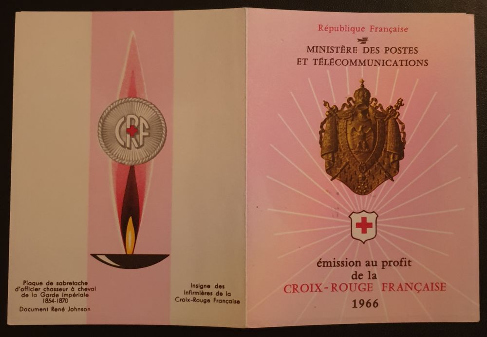 Carnet Croix Rouge N&deg; 2014 de 1965 