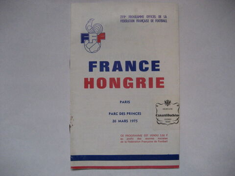 Programme Officiel F F FOOTBALL n�219 - 1975 29 Reims (51)