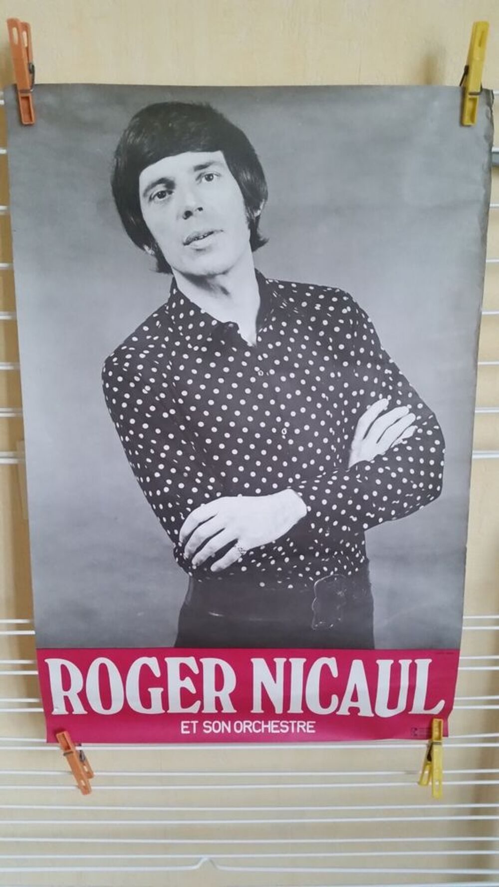 AFFICHE * ROGER NICAUL * ROGER LARCANGE * 