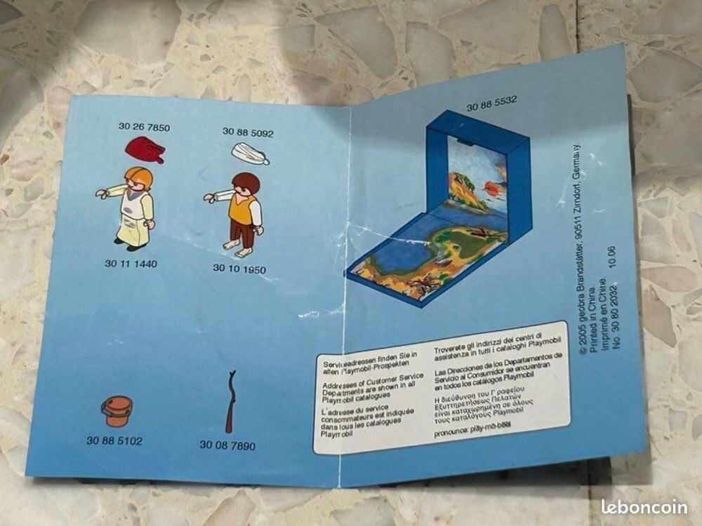 Playmobil Micro 4332 l'arche de No&eacute; Jeux / jouets