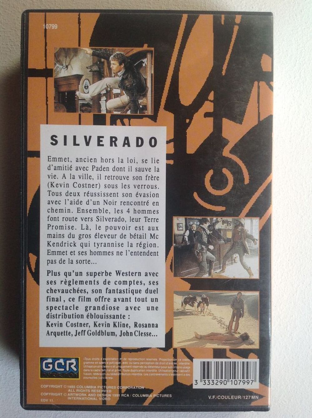 SILVERADO KEVIN COSTNER K7 VID&Eacute;O Envoi Possible
DVD et blu-ray