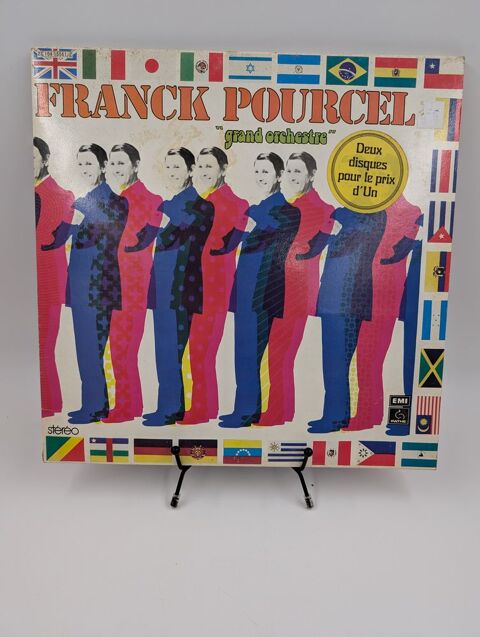 Vinyle 33 tours Franck Pourcel  Grand Orchestre  6 Vulbens (74)