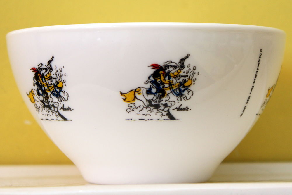 LUCKY LUKE Bol arcopal Offert par la SAMARITAINE 1984 Cuisine