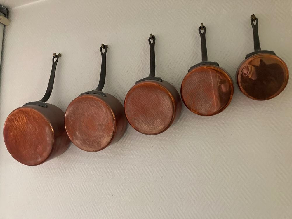 Batterie de casseroles cuivre Tournus Cuisine