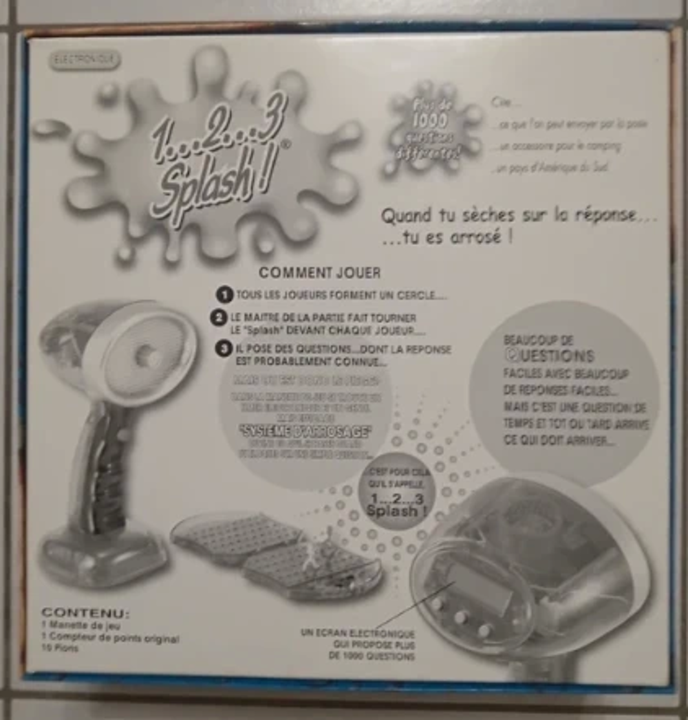 1 2 3 Splash ! - Ducale - Complet
Jeux / jouets