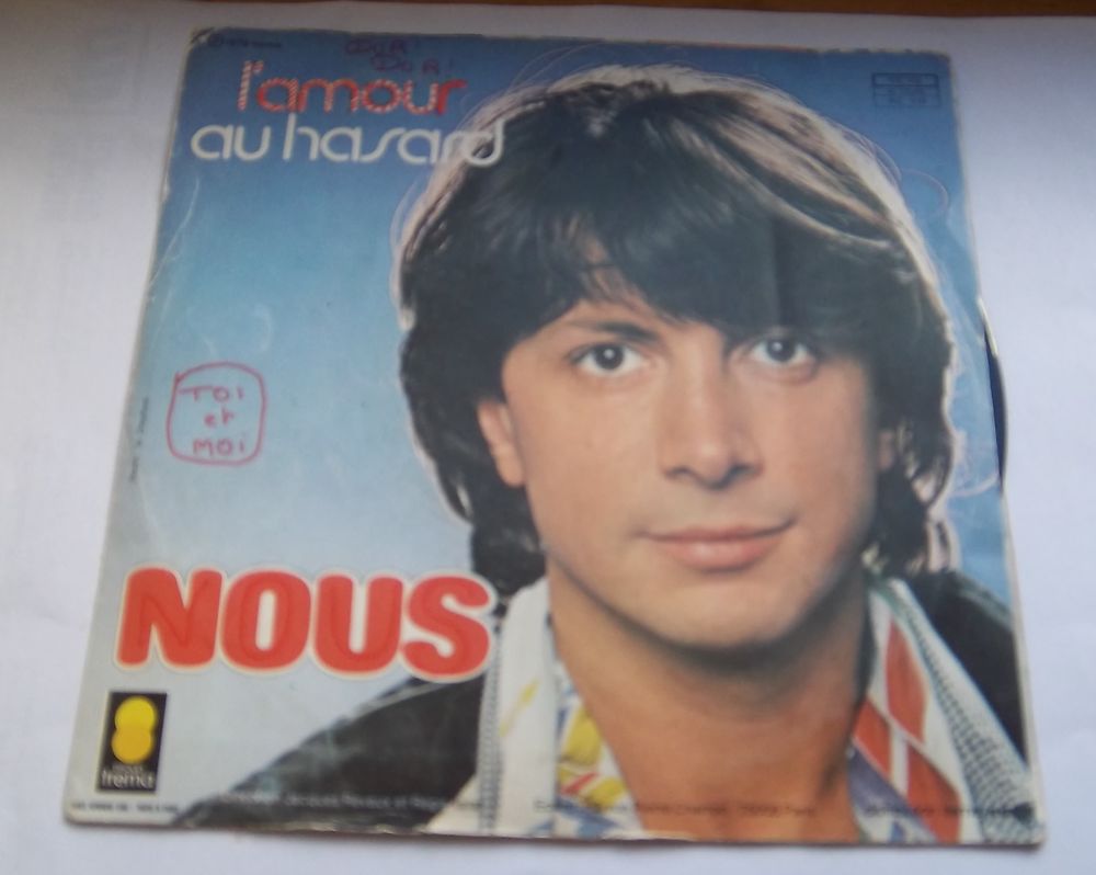 45 Tours Herv&eacute; VILARD Nous CD et vinyles