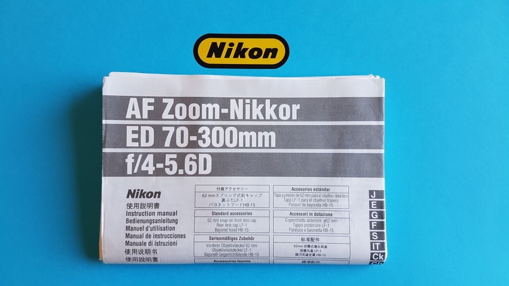 AF ZOOM-NIKKOR ED 70-300 mm F/4-5.6 D Photos/Video/TV