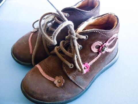 Chaussure bottine Fille MOD8 24 marron TBE 10 Brienne-le-Chteau (10)