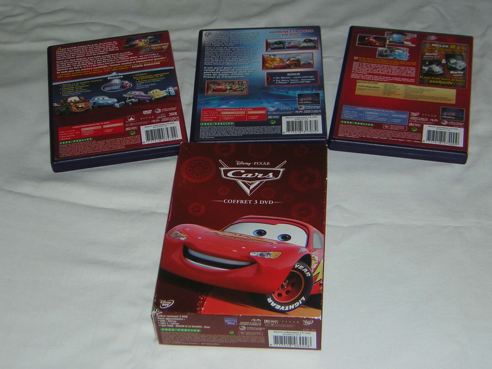 Disney Pixar Cars Coffret 3 DVD
DVD et blu-ray