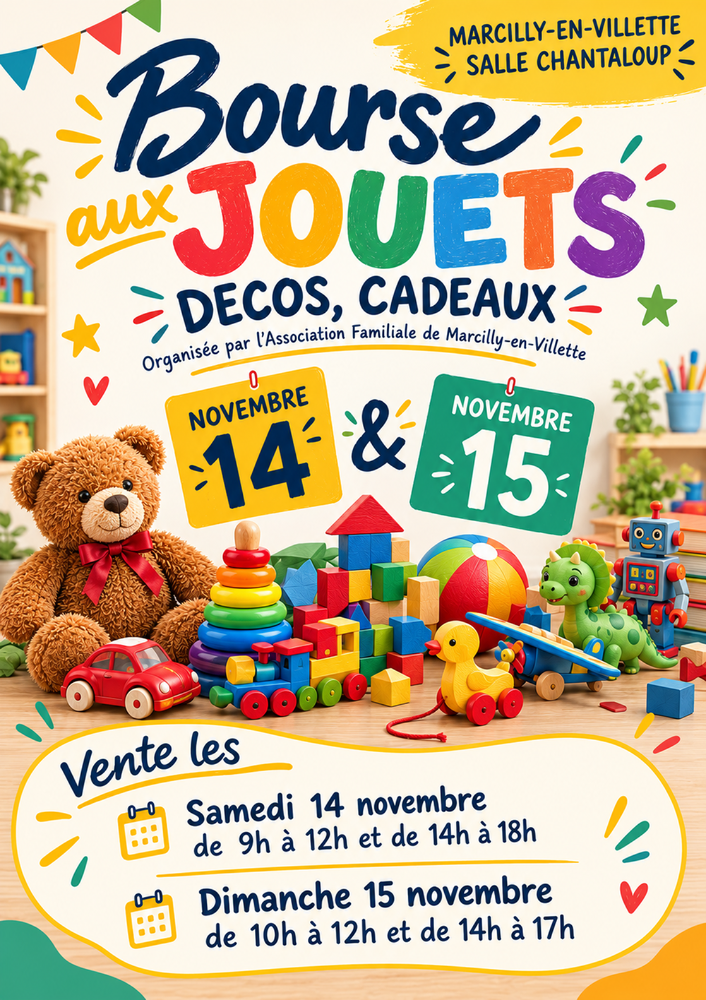 Bourse aux jouets Bourse d'objets