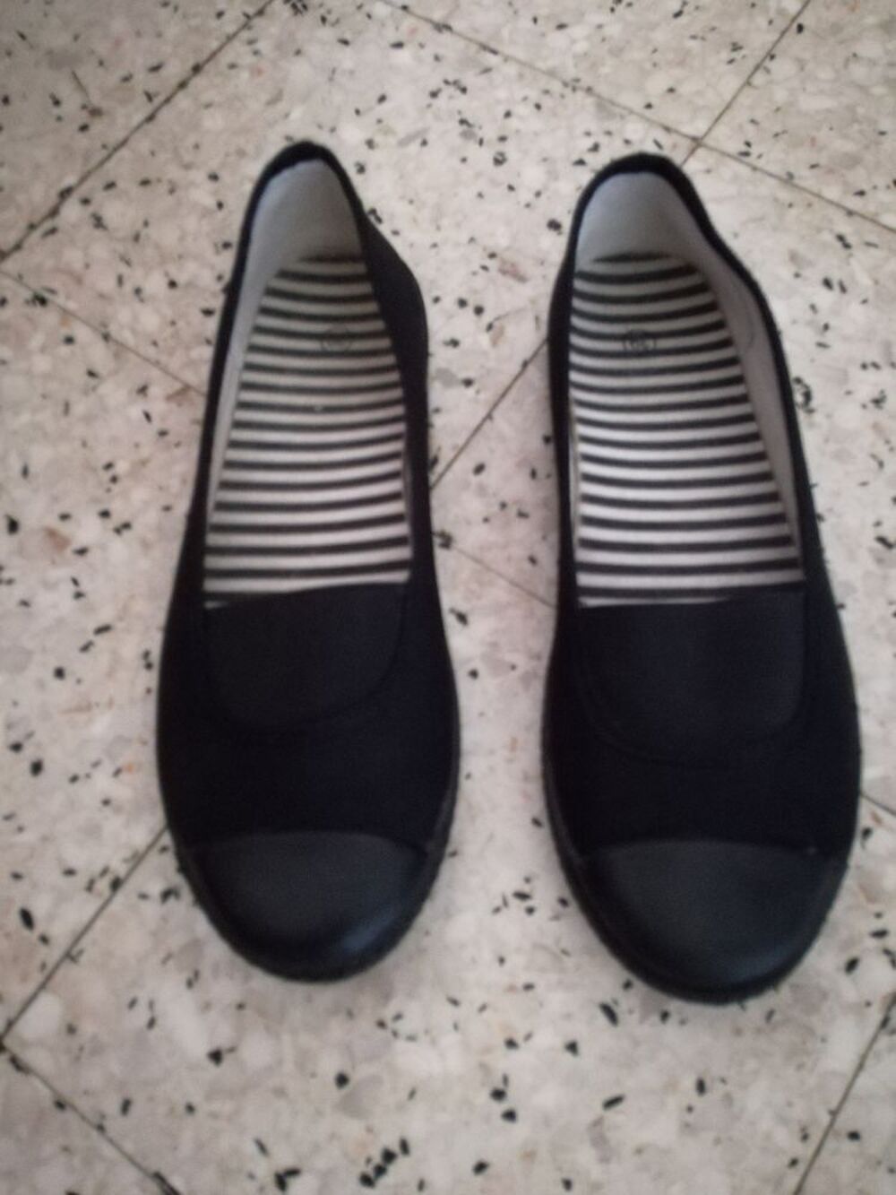 Ballerine en toile Chaussures