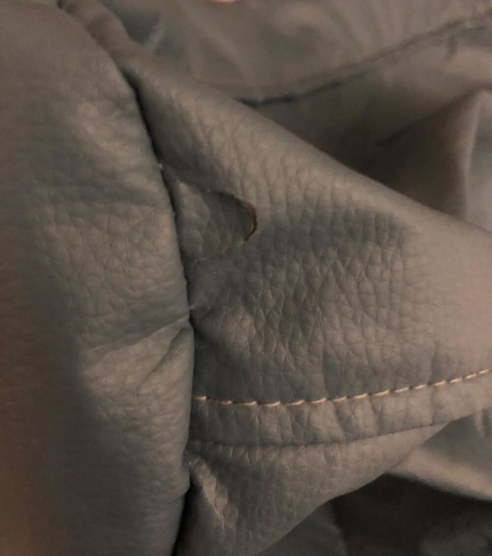 Pouf confortable en cuir synth&eacute;tique vert Meubles