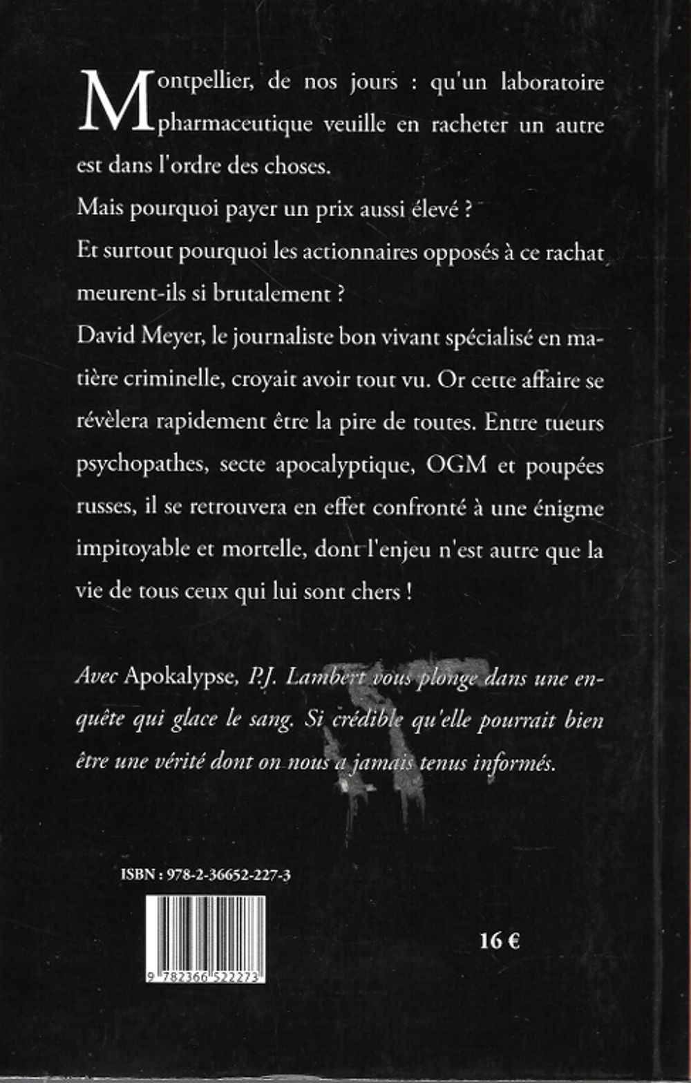 Apokalypse Livres et BD