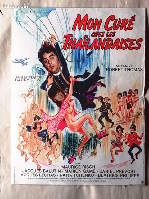 Affiche cin�ma originale Fran�aise de MON CURE CHEZ LES ... 8 Curtafond (01)