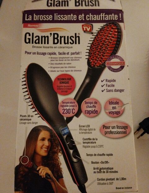 Brosse lissante et chauffante céramique Glam'Brush 20 Saint-Julien-de-l'Herms (38)