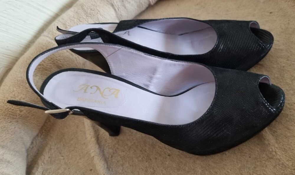 Escarpins noir Cuir P39 Chaussures