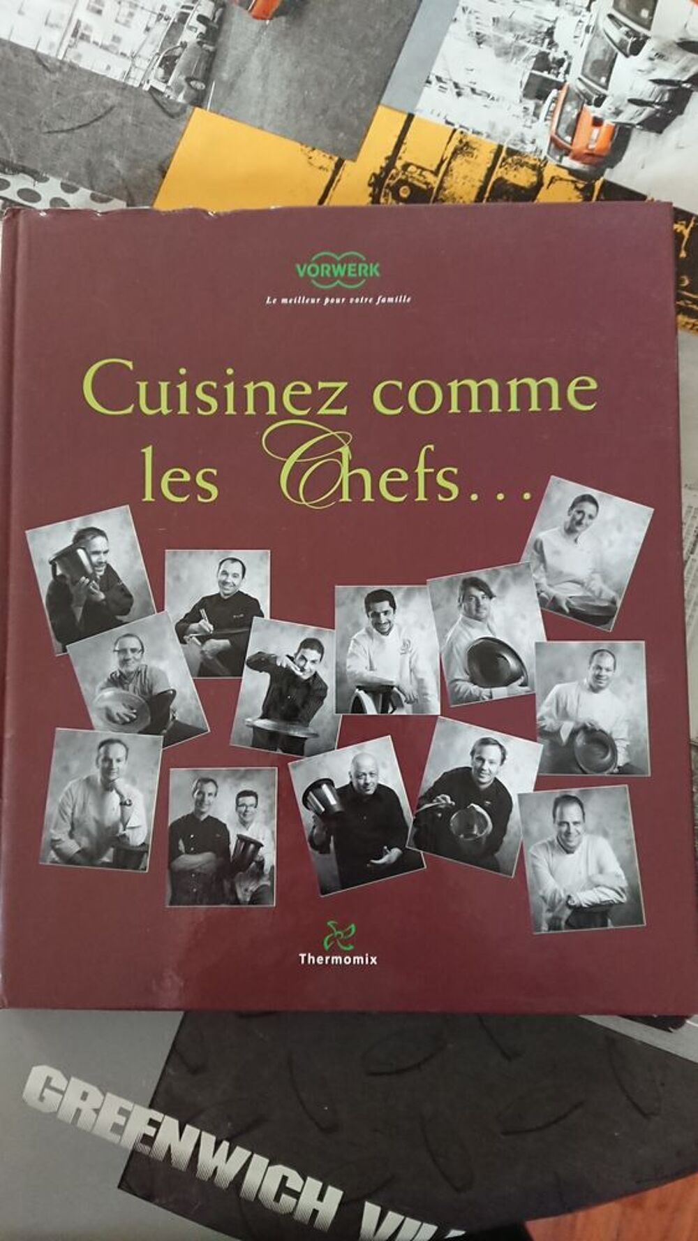 Livre Thermomix TM31 &quot;Cuisinez comme les chefs...&quot; Cuisine