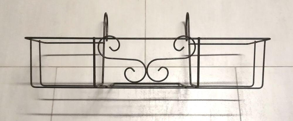 Lot de 2 balconni&egrave;res Truffaut en m&eacute;tal Bricolage
