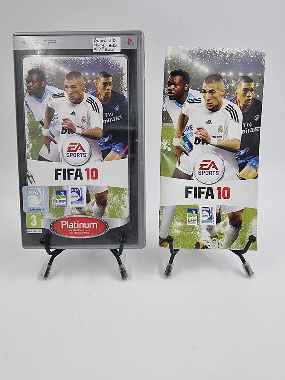 Jeu PSP Fifa 10 (Platinum) en boite, complet Consoles et jeux vidéos