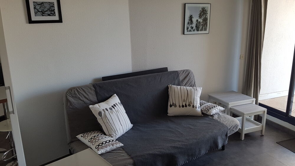   'T2 cosy, terrasse, 1e ligne, belle vue mer pour 4 personnes Languedoc-Roussillon, Canet Plage (66140)