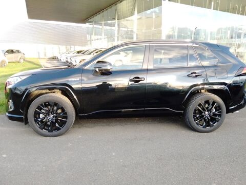 Toyota RAV 4 RAV4 Hybride 222 ch AWD-i Black Edition 2021 occasion Bourg-des-Comptes 35890