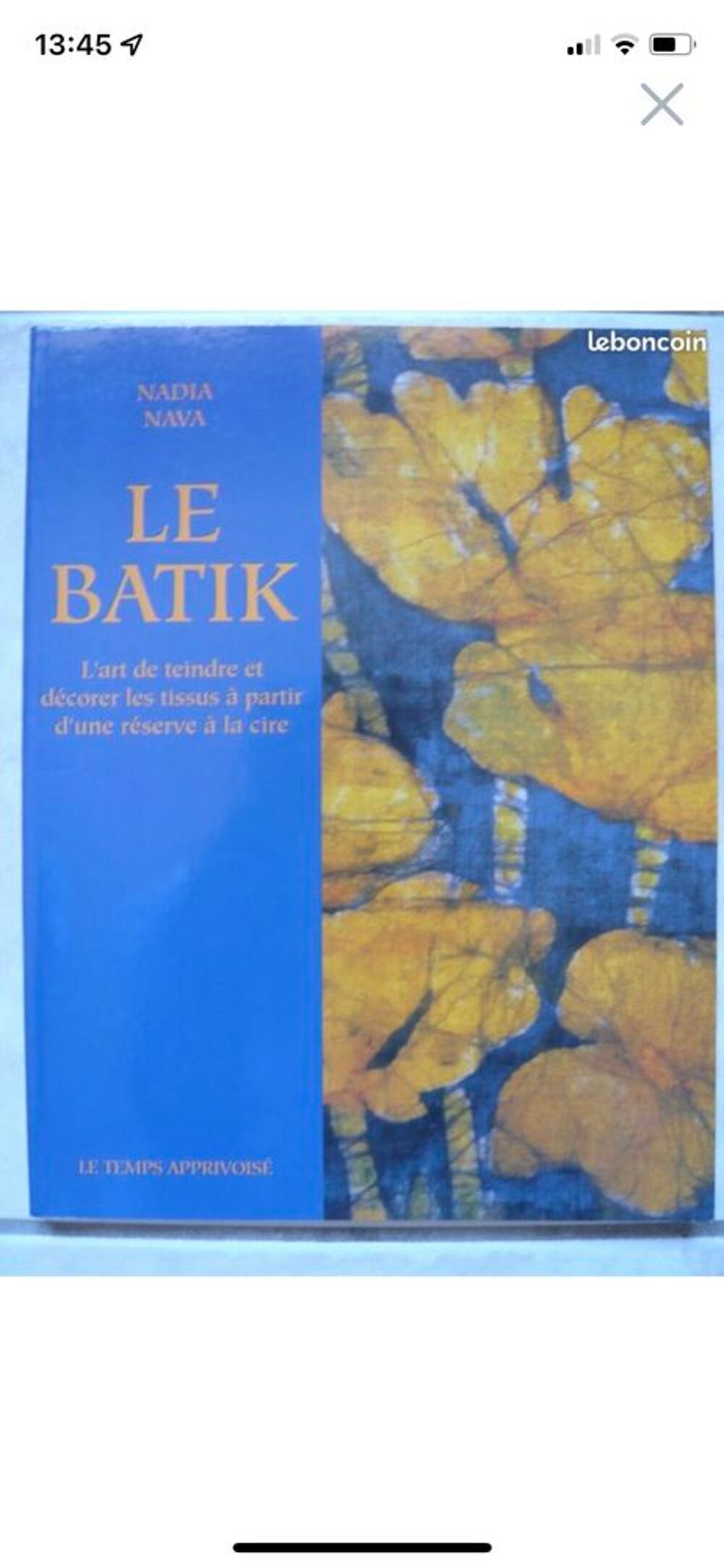 le batik Livres et BD
