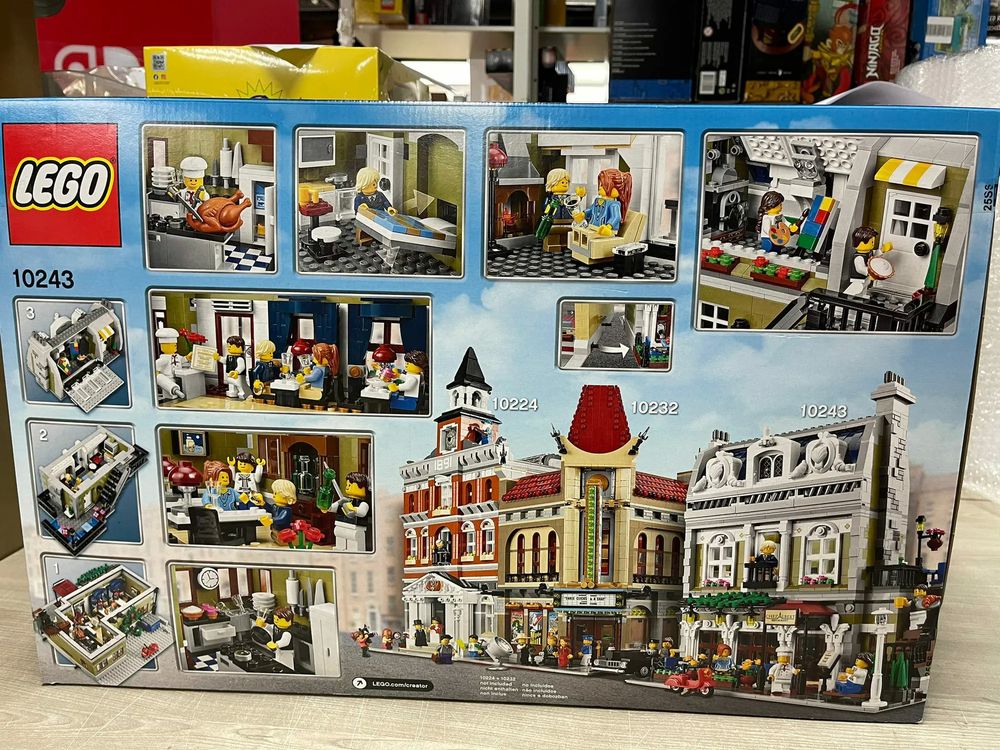 LEGO 10243, Restaurant Parisien. Set Neuf, Rare &amp; Scell&eacute; Jeux / jouets