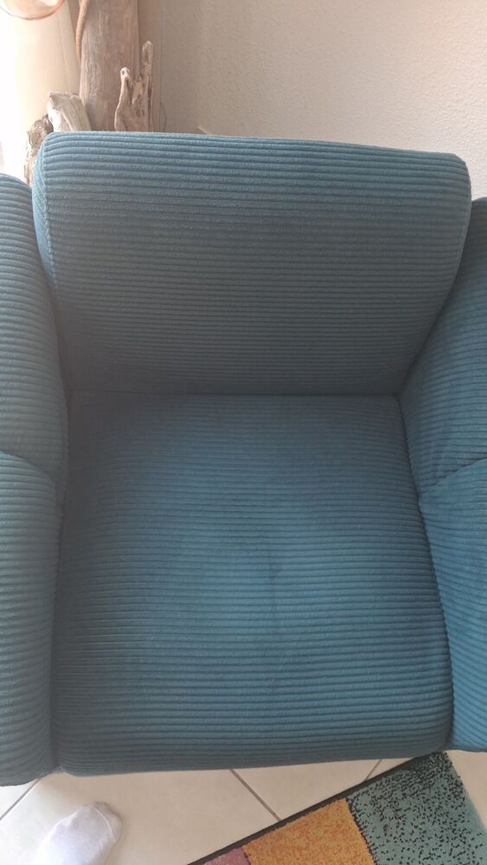 Fauteuil velours Meubles
