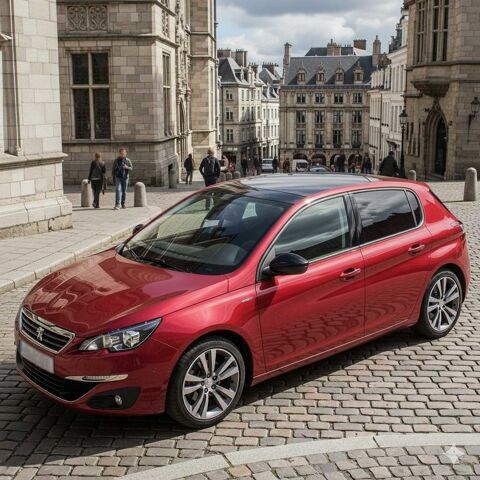 Peugeot 308 phase 2 150ch rouge ruby