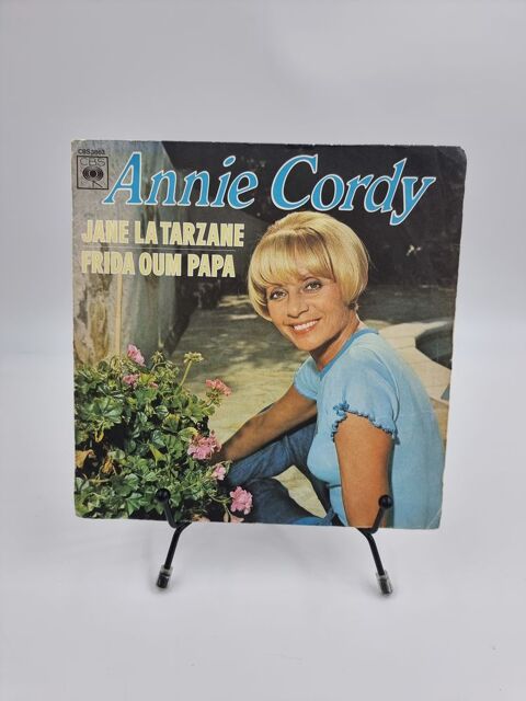 Vinyle 45 tours Annie Cordy : Jane la Tarzane / Frida oum... 1 Vulbens (74)