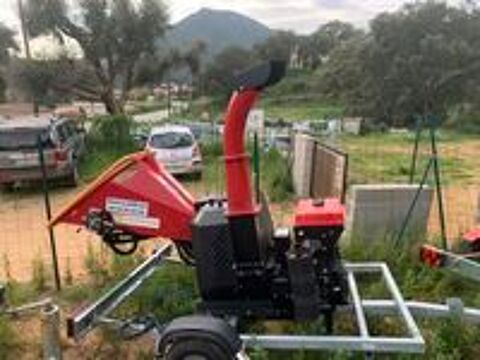   Broyeur de branches en Corse 