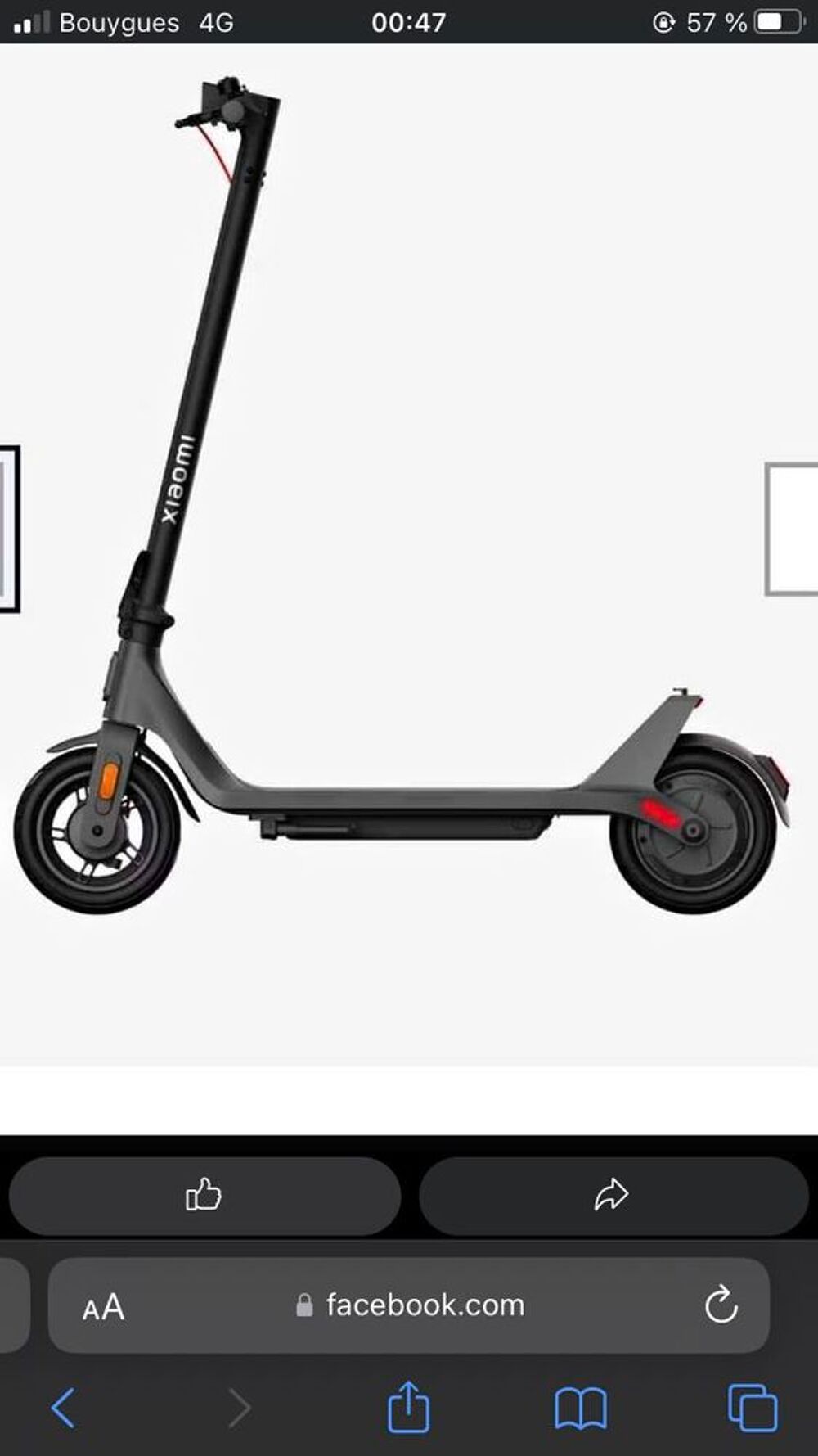 Trottinette &eacute;lectrique neuve Sports