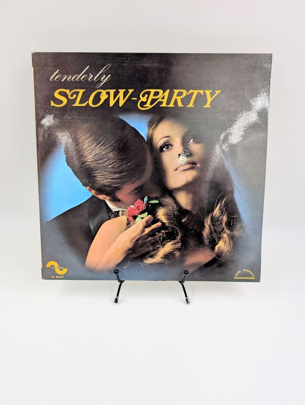 Vinyle 33 tours Tenderly Slow-Party en fourreau CD et vinyles