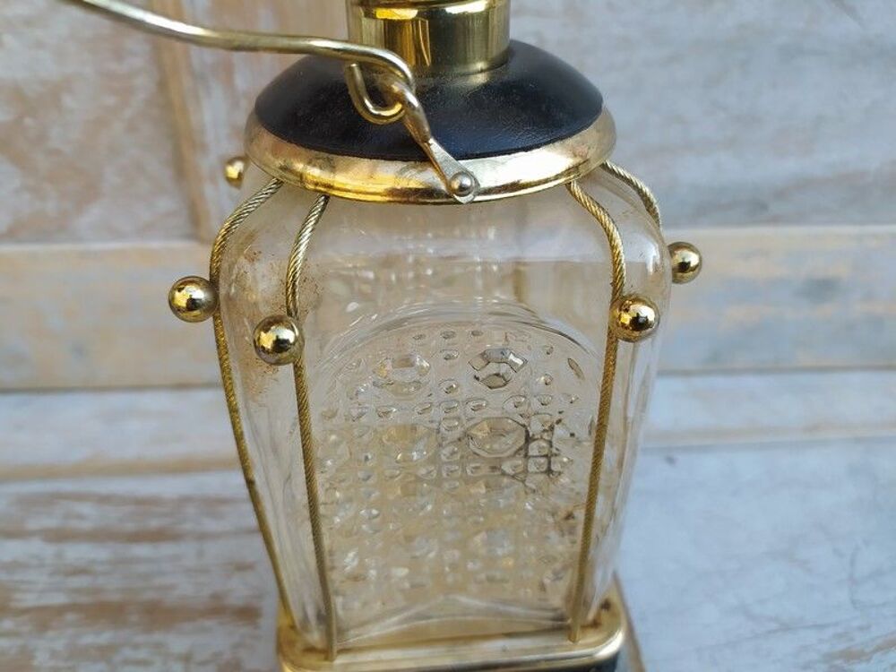 Vintage Carafe &agrave; Whisky Scotch Boite &agrave; Musique Golf 