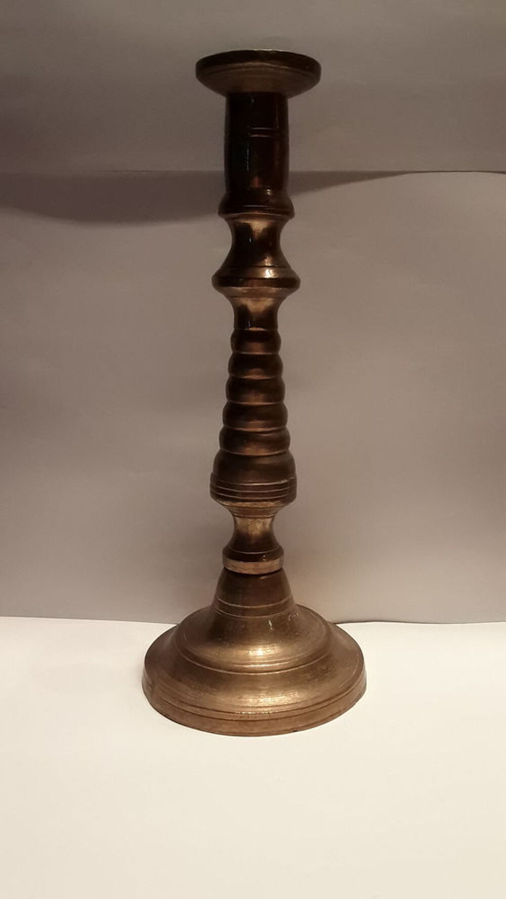 Bougeoir en bronze Décoration