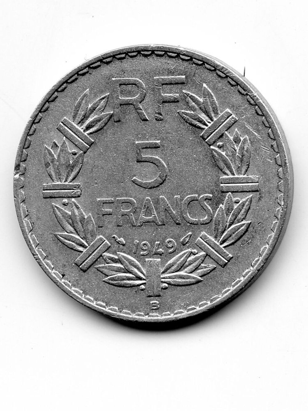 5-francs-LAVRILLIER-1949-Aluminium
