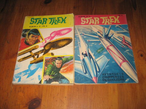 lot 6 num�ros en 2 albums STAR TREK 1974 comics �ditions des remparts. 20 C�zy (89)