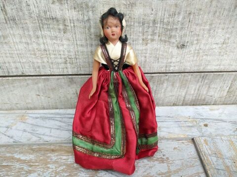 Ancienne Poup�e Folklorique Allemagne ? ca1960 22 Loches (37)