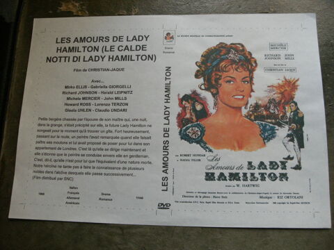 Film :   Les amours de Lady Hamilton    35 Saint-Médard-en-Jalles (33)