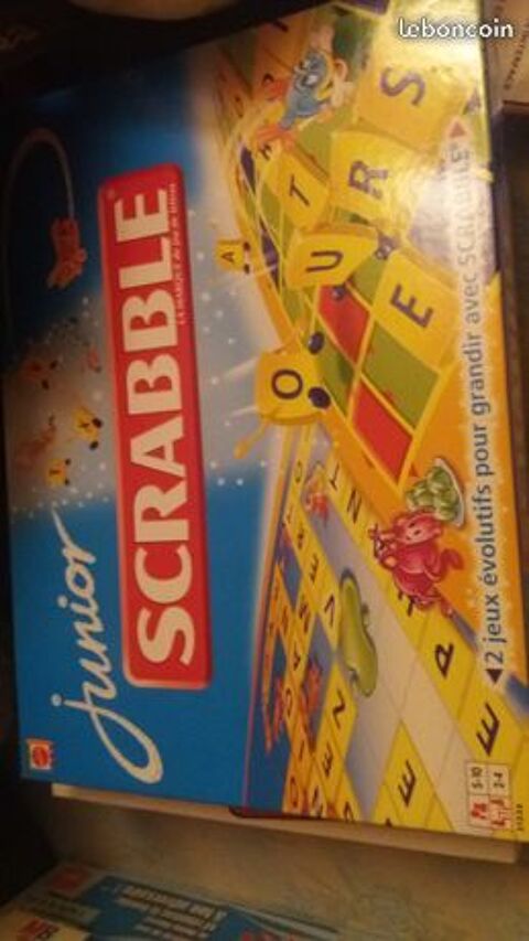 Scrabble de luxe plateau tournant jeux, jouets d'occasion - leboncoin