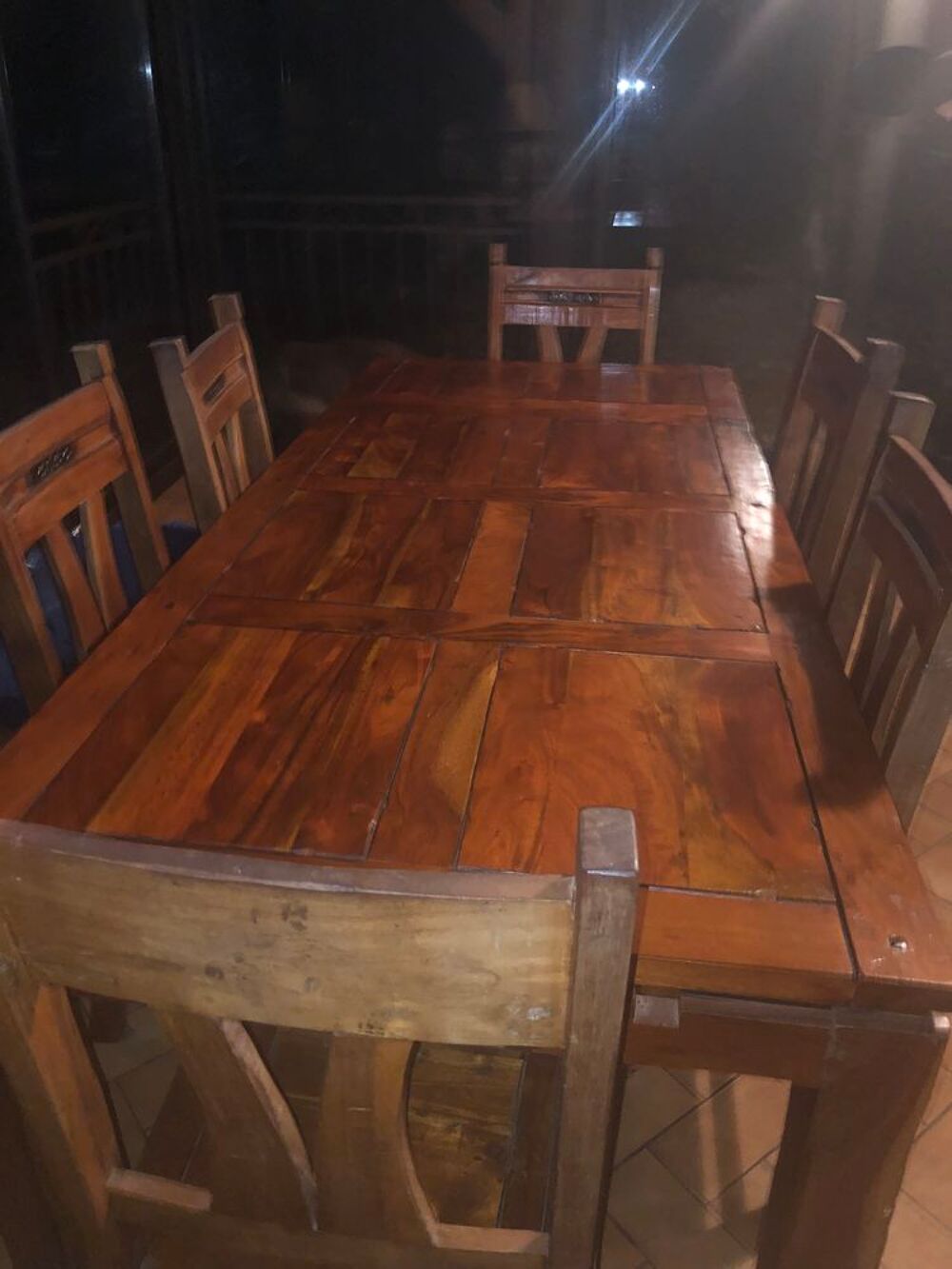 ensemble table salle &agrave; manger et chaises Meubles